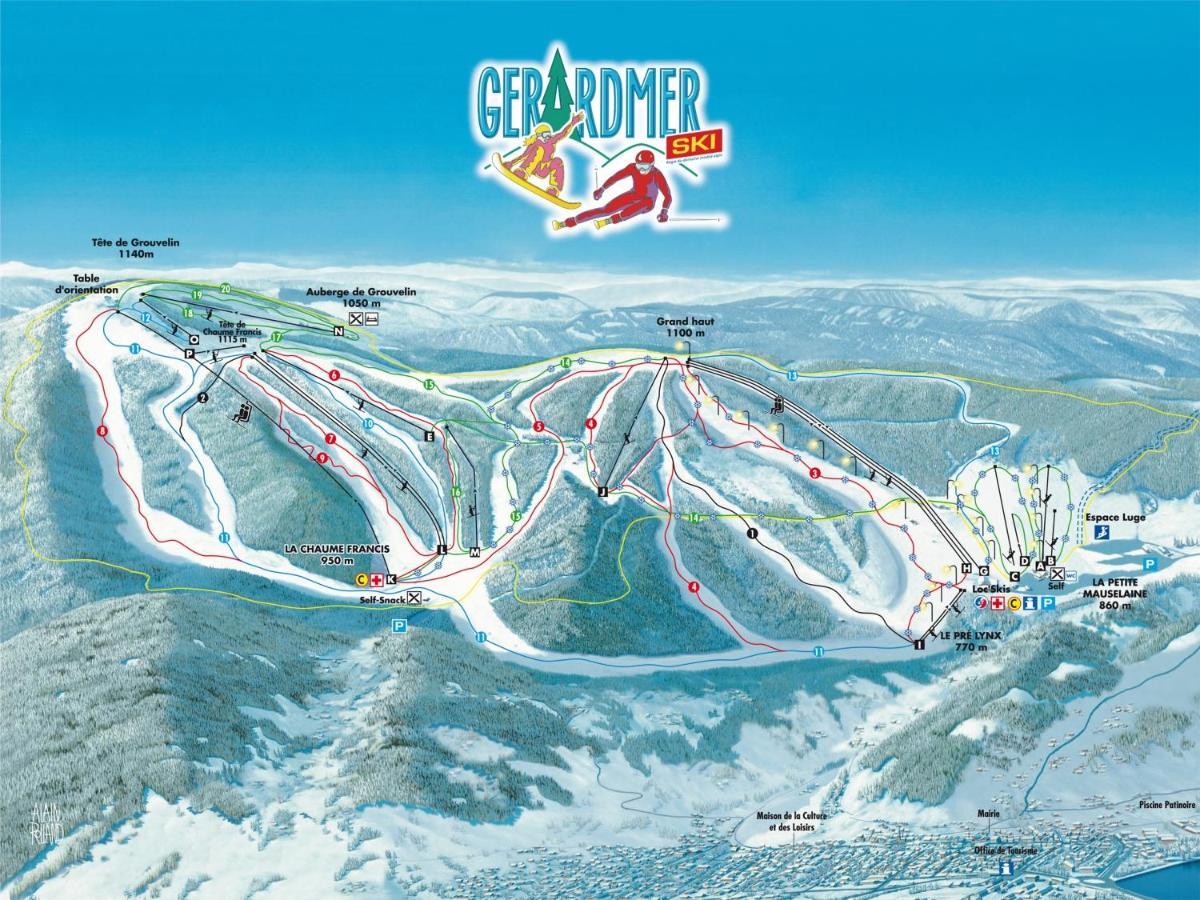 Le Montagnard Apartment Gérardmer Екстериор снимка